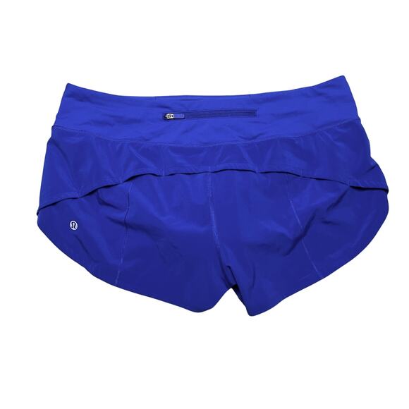 Lululemon Speed Up Short 2.5" Jet Stream Size 8 - Picture 1 of 4